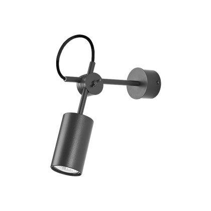 Kinkiet EYE I grafitowy industrialny regulowany - Nowodvorski Lighting