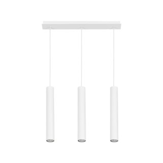 Lampa wisząca EYE III biała potrójny zwis na listwie - Nowodvorski Lighting