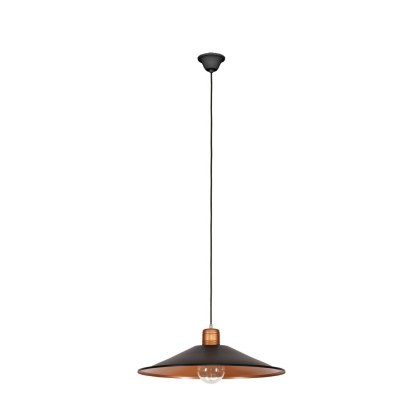 Lampa wisząca GARRET M czekoladowa / miedziana retro vintage - Nowodvorski Lighting