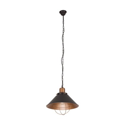 Lampa wisząca GARRET S czekoladowa / miedziana retro vintage - Nowodvorski Lighting