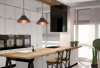 Lampa wisząca GARRET S czekoladowa / miedziana retro vintage - Nowodvorski Lighting