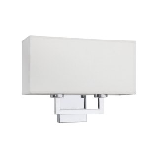 Kinkiet HOTEL II ecru / chrom elegancki - Nowodvorski Lighting