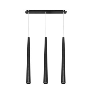Lampa wisząca QUEBECK czarna potrójna - Nowodvorski Lighting