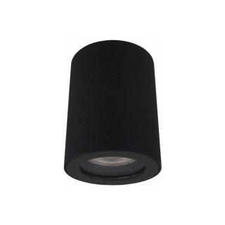 Oprawa natynkowa FARO czarna IP65 tuba do łazienki - Light Prestige