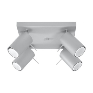 Plafon RING 4 szary - Sollux Lighting
