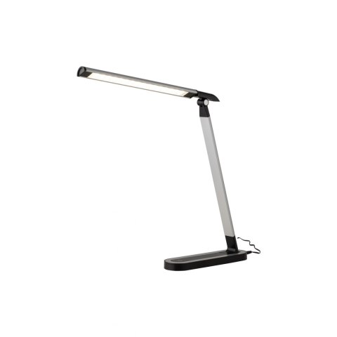 Lampka biurkowa CHIC LED czarna / srebrna nowoczesna ściemnialna - Nowodvorski Lighting Lampka biurkowa CHIC LED czarna / srebrna nowoczesna ściemnialna - Nowodvorski Lighting