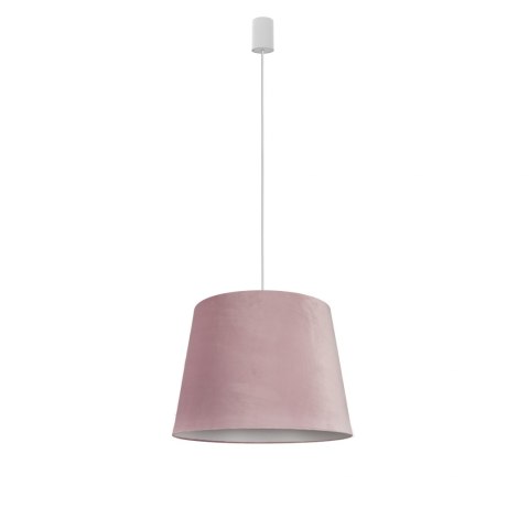 Lampa wisząca CONE M różowy aksamitny abażur - Nowodvorski Lighting