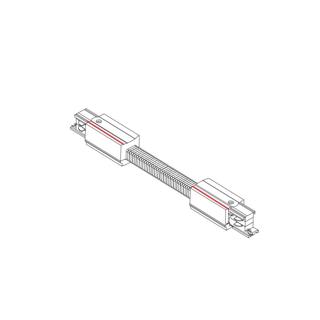 Łącznik giętki biały CTLS POWER FLEX CONNECTOR do systemu 3-fazowego natynkowego CTLS - Nowodvorski Lighting