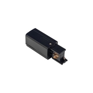 Zasilanie początkowe czarne lewe CTLS PWR END CAP LEFT PE-L do szynoprzewodów CTLS 3-fazowych natynkowych - Nowodvorski Lighting