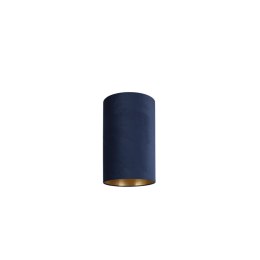 System Cameleon - abażur BARREL THIN S granatowo-złoty aksamitny - Nowodvorski Lighting