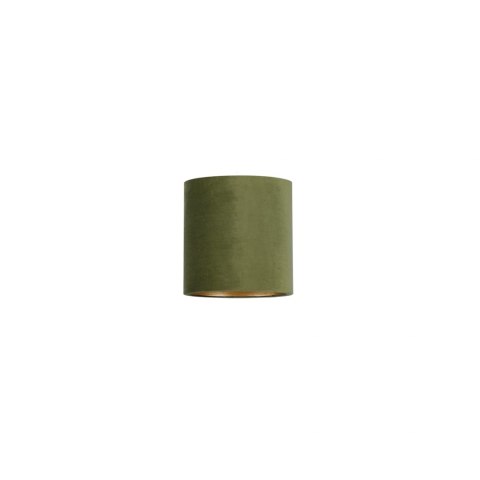 System Cameleon - abażur BARREL WIDE S zielono-złoty aksamitny - Nowodvorski Lighting