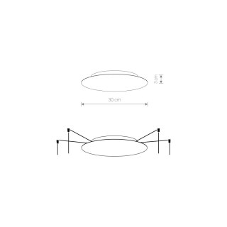 System Cameleon - puszka CANOPY A czarna okrągła - Nowodvorski Lighting