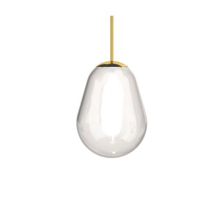 System Cameleon - szklany klosz PEAR S transparentny / mosiądz - Nowodvorski Lighting