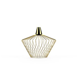 System Cameleon - klosz WAVE S mosiądz - Nowodvorski Lighting