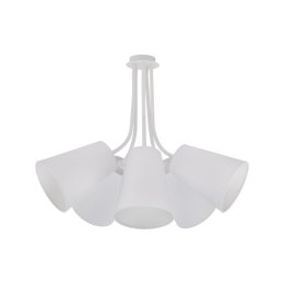 Lampa sufitowa FLEX SHADE 5 biała elastyczne ramiona z kloszami - Nowodvorski Lighting