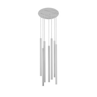 Lampa wisząca LASER VII / 490 biały zwis kaskada - Nowodvorski Lighting