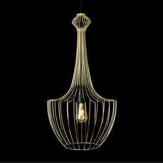 Lampa wisząca LUKSOR S mosiądz - Nowodvorski Lighting