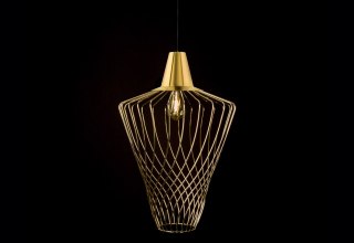 Lampa wisząca WAVE L mosiądz - Nowodvorski Lighting