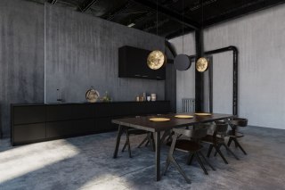 Lampa stołowa WHEEL złota lampka dekoracyjna nocna - Nowodvorski Lighting