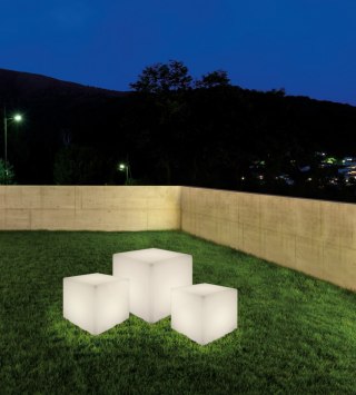 Lampa na taras CUMULUS CUBE L kostka sześcian IP44 - Nowodvorski Lighting