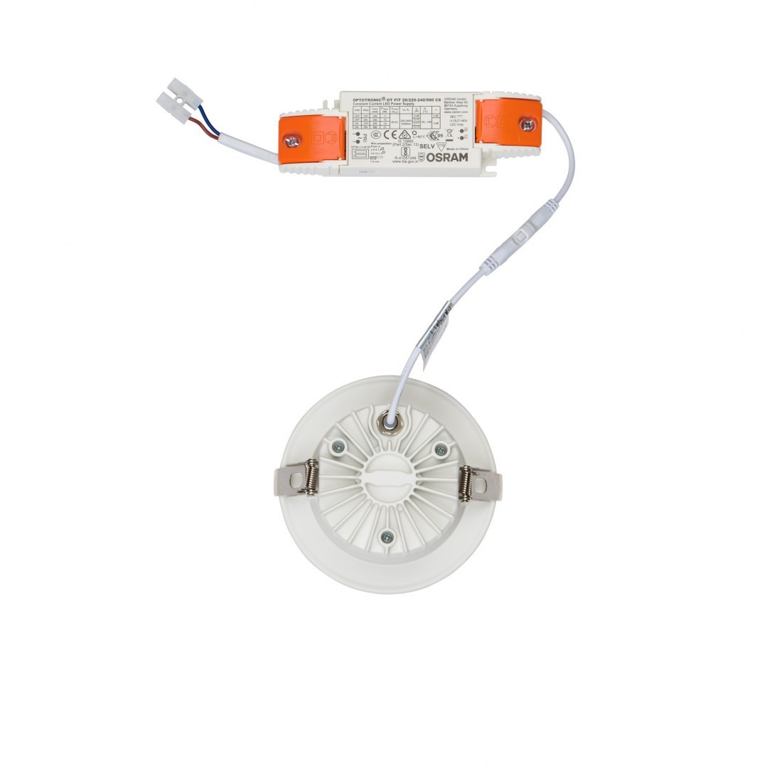 Lampa punktowa podtynkowa CL KEA LED 20W 3000K IP44 oprawa wpuszczana - Nowodvorski Lighting Lampa punktowa podtynkowa CL KEA LED 20W 3000K IP44 oprawa wpuszczana - Nowodvorski Lighting