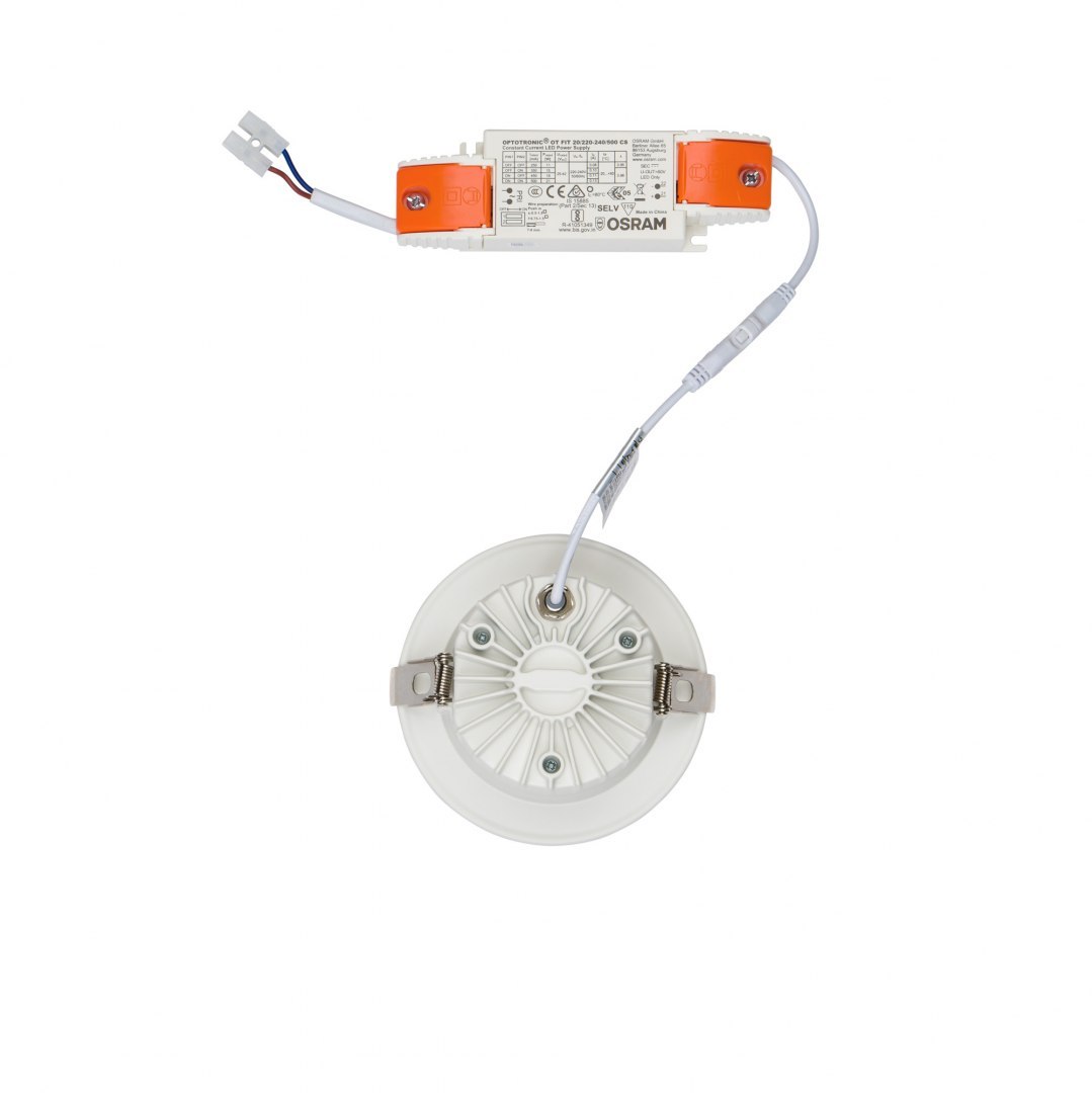 Lampa punktowa podtynkowa CL KEA LED 20W 4000K IP44 oprawa wpuszczana - Nowodvorski Lighting