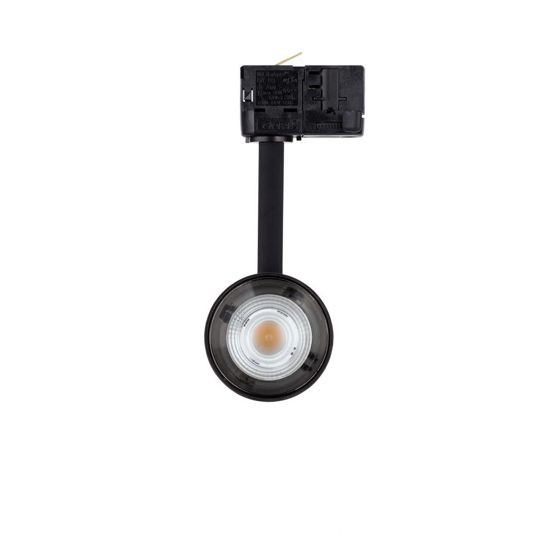 Lampa szynowa CTLS MILO czarna LED 15W 4000K z regulacją kąta świecenia reflektor spot - Nowodvorski Lighting Lampa szynowa CTLS MILO czarna LED 15W 4000K z regulacją kąta świecenia reflektor spot - Nowodvorski Lighting
