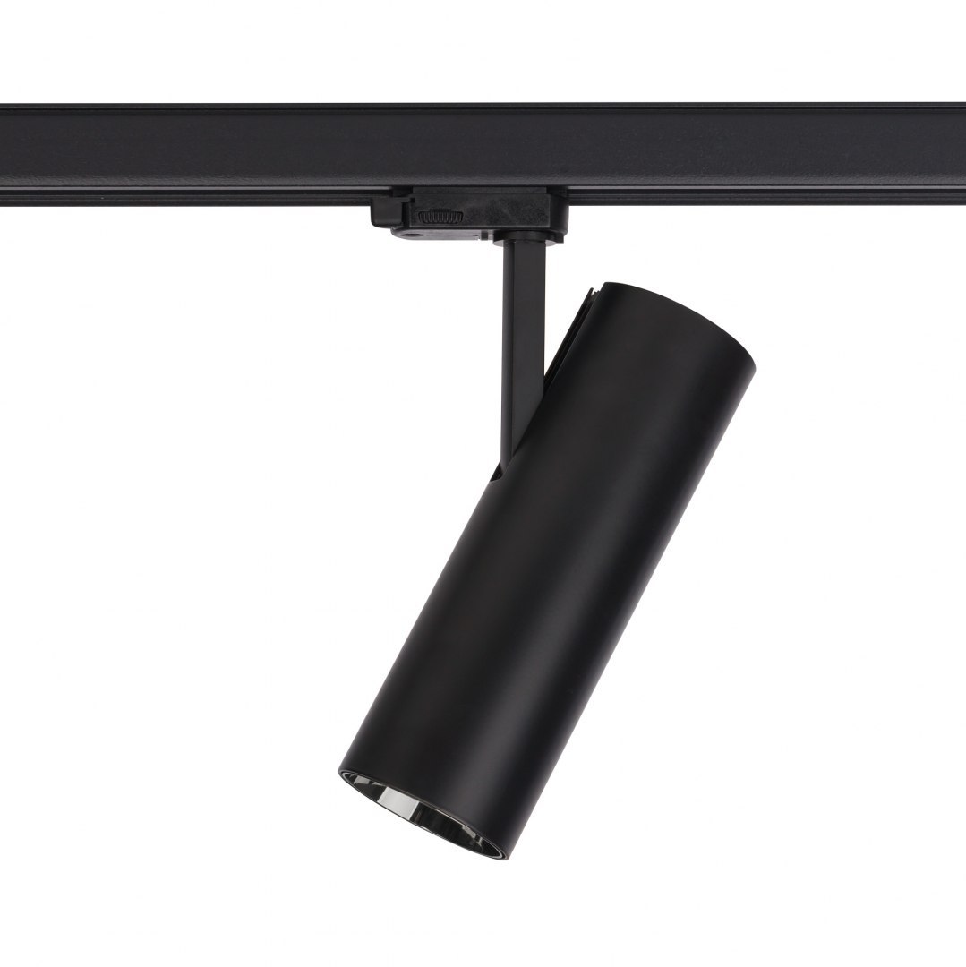 Lampa szynowa CTLS MILO czarna LED 25W 4000K z regulacją kąta świecenia reflektor spot - Nowodvorski Lighting Lampa szynowa CTLS MILO czarna LED 25W 4000K z regulacją kąta świecenia reflektor spot - Nowodvorski Lighting