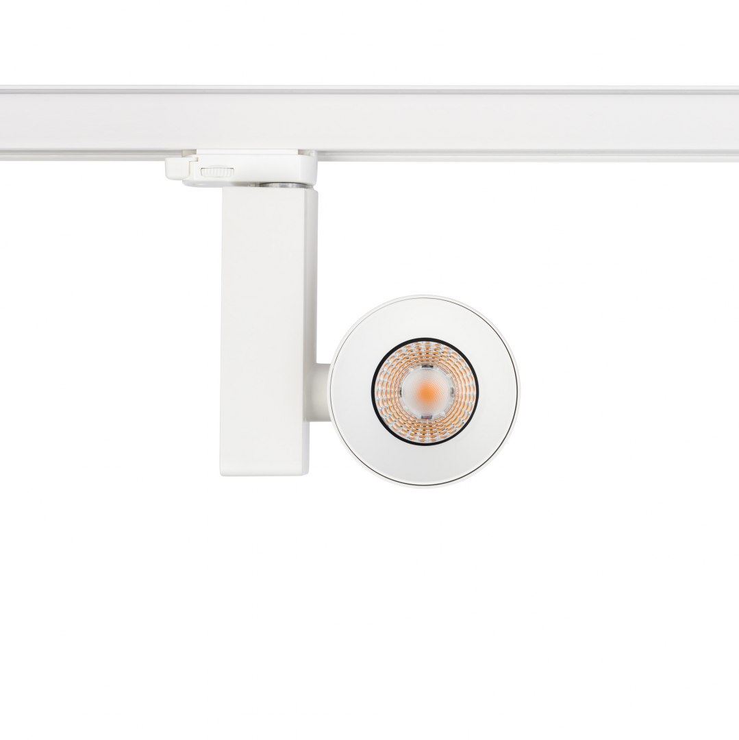 Lampa szynowa CTLS NEA biała LED 20W 3000K z regulacją kąta świecenia 3-fazowa - Nowodvorski Lighting Lampa szynowa CTLS NEA biała LED 20W 3000K z regulacją kąta świecenia 3-fazowa - Nowodvorski Lighting