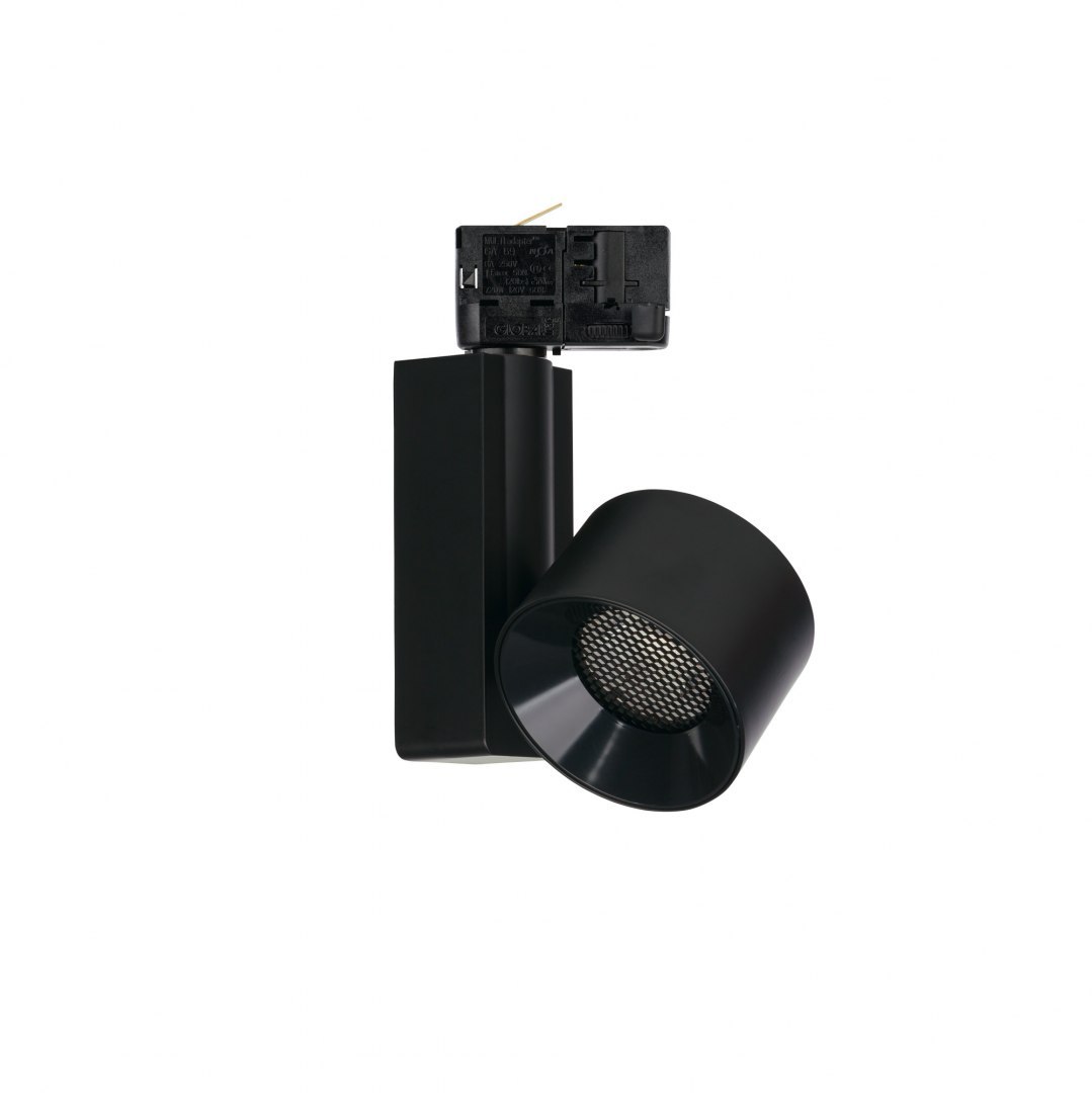 Lampa szynowa CTLS NEA czarna LED 20W 4000K z regulacją kąta świecenia 3-fazowa - Nowodvorski Lighting Lampa szynowa CTLS NEA czarna LED 20W 4000K z regulacją kąta świecenia 3-fazowa - Nowodvorski Lighting