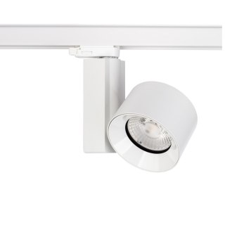 Lampa szynowa CTLS NEA biała LED 30W 3000K z regulacją kąta świecenia 3-fazowa - Nowodvorski Lighting