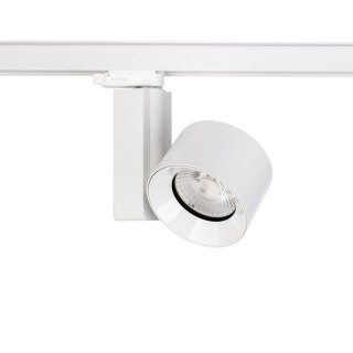 Lampa szynowa CTLS NEA biała LED 40W 4000K z regulacją kąta świecenia 3-fazowa - Nowodvorski Lighting