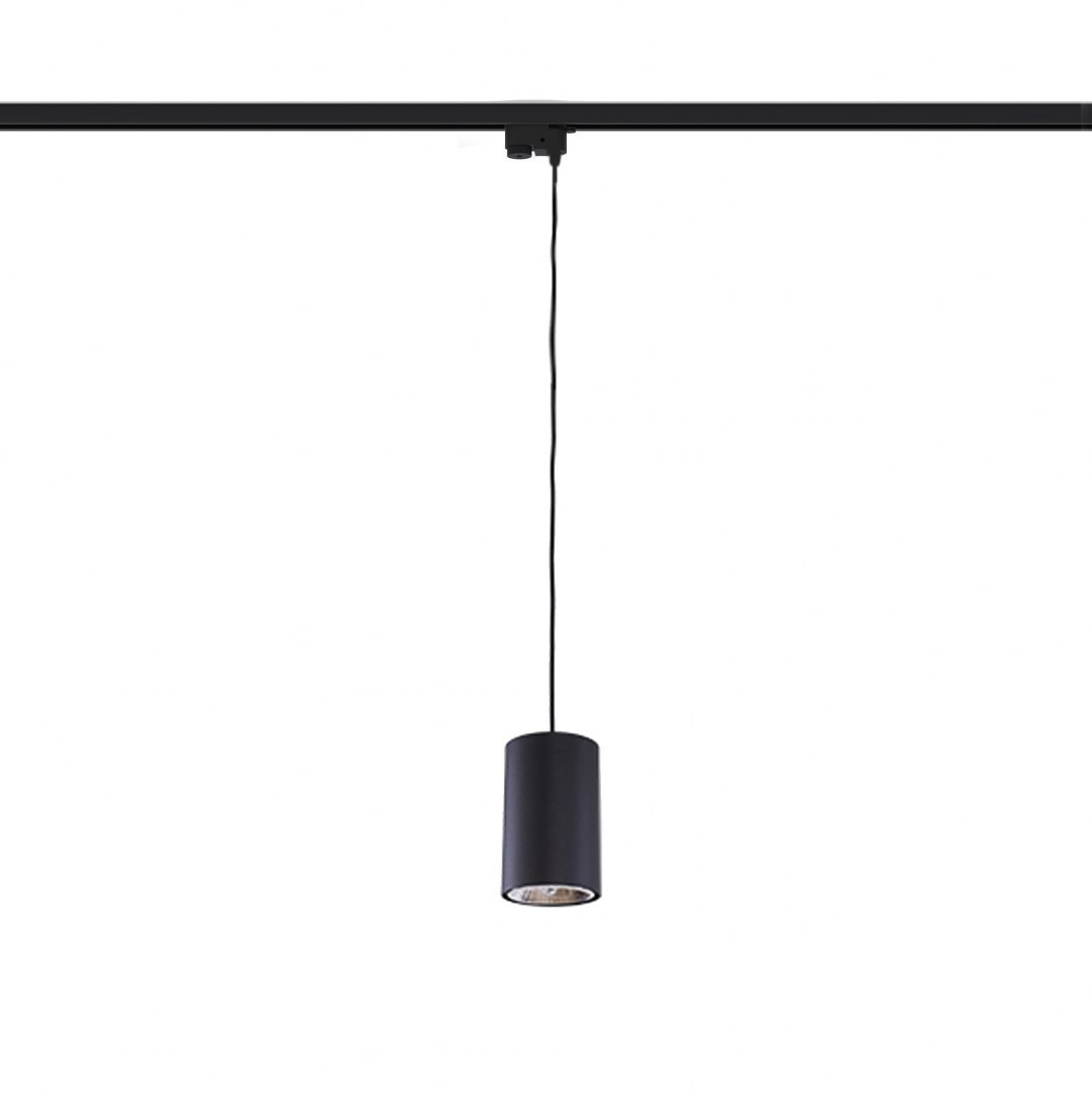 Lampa wisząca na szynę PROFILE BIT czarny zwis tuba system 1-fazowy - Nowodvorski Lighting Lampa wisząca na szynę PROFILE BIT czarny zwis tuba system 1-fazowy - Nowodvorski Lighting