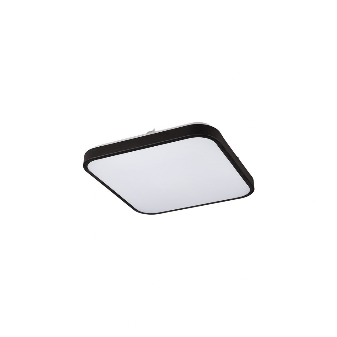 Plafon łazienkowy AGNES SQUARE LED 16W czarny 3000K IP44 - Nowodvorski Lighting Plafon łazienkowy AGNES SQUARE LED 16W czarny 3000K IP44 - Nowodvorski Lighting
