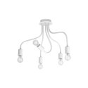 Lampa sufitowa FLEX 5 biała elastyczne regulowane ramiona styl loft - Nowodvorski Lighting