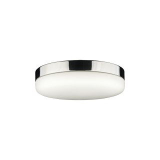Okrągły plafon sufitowy KASAI chrom / szklany E27 - Nowodvorski Lighting