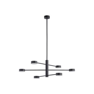Lampa wisząca ORBIT 6x8W czarna nowoczesna - Nowodvorski Lighting