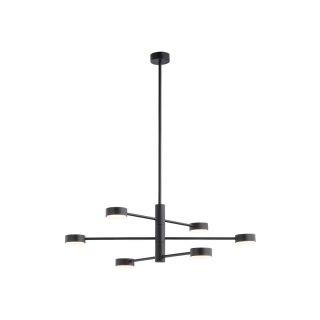 Lampa wisząca ORBIT 6x8W czarna nowoczesna - Nowodvorski Lighting