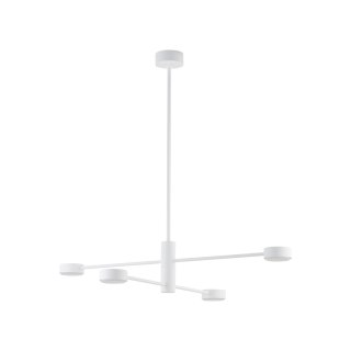 Lampa wisząca ORBIT 4x8W biała nowoczesna - Nowodvorski Lighting