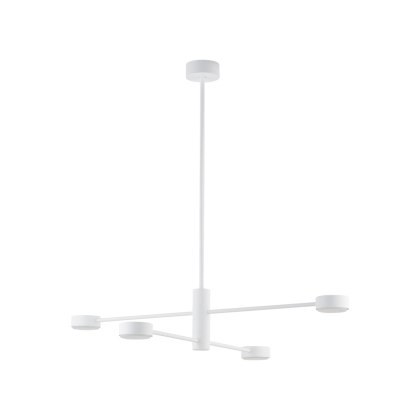 Lampa wisząca ORBIT 4x8W biała nowoczesna - Nowodvorski Lighting