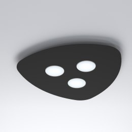 Plafon ORGANIC III czarna potrójna lampa sufitowa - Nowodvorski Lighting