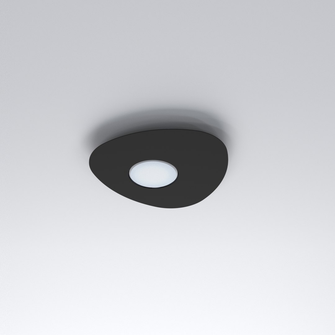 Plafon ORGANIC I czarna nowoczesna lampa sufitowa - Nowodvorski Lighting Plafon ORGANIC I czarna nowoczesna lampa sufitowa - Nowodvorski Lighting