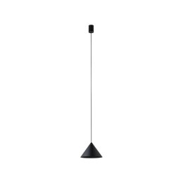 Lampa wisząca ZENITH S czarna mała stożkowy klosz - Nowodvorski Lighting