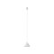 Lampa wisząca ZENITH S biała mała stożkowy klosz - Nowodvorski Lighting