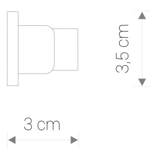 Zaślepka końcowa czarna DEAD END CAP do szynoprzewodów PROFILE 1-fazowych natynkowych - Nowodvorski Lighting