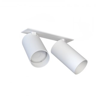 Lampa podtynkowa MONO SURFACE biała podwójna oprawa wpuszczana - Nowodvorski Lighting