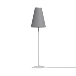 Lampa stołowa TRIFLE szara z abażurem - Nowodvorski Lighting