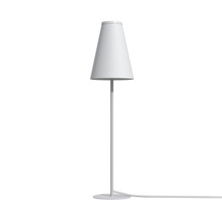 Lampa stołowa TRIFLE biała z abażurem - Nowodvorski Lighting