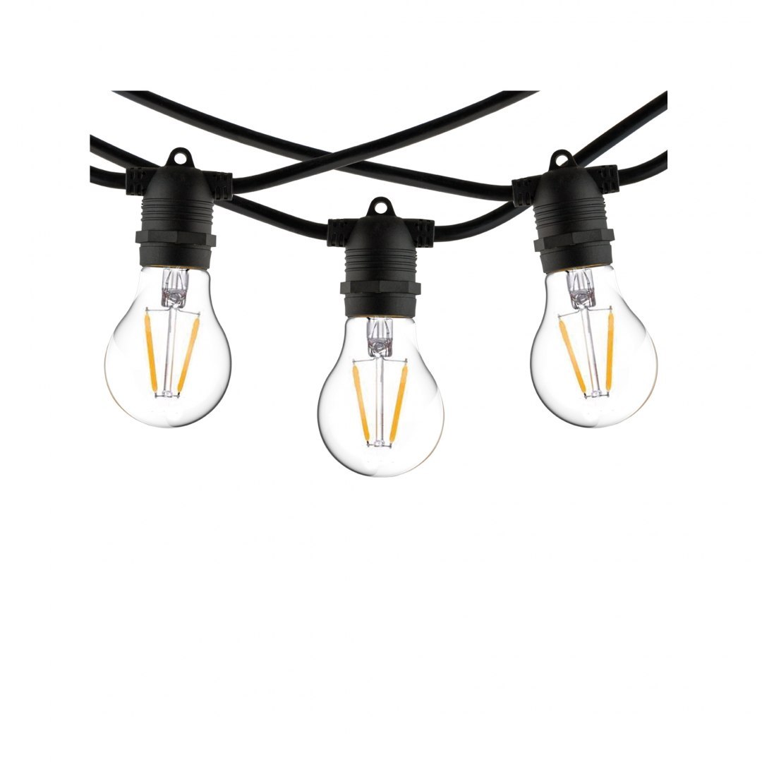 Girlanda ogrodowa FESTOON LIGHTS łańcuch świetlny 6m czarny 10 x E27 - Nowodvorski Lighting Girlanda ogrodowa FESTOON LIGHTS łańcuch świetlny 6m czarny 10 x E27 - Nowodvorski Lighting