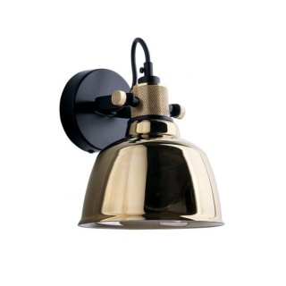 Kinkiet AMALFI I GOLD złoty szkło metalizowane loft - Nowodvorski Lighting